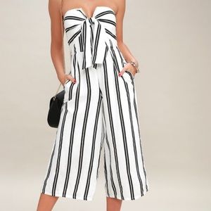 Lulu’s Strapless jumpsuit